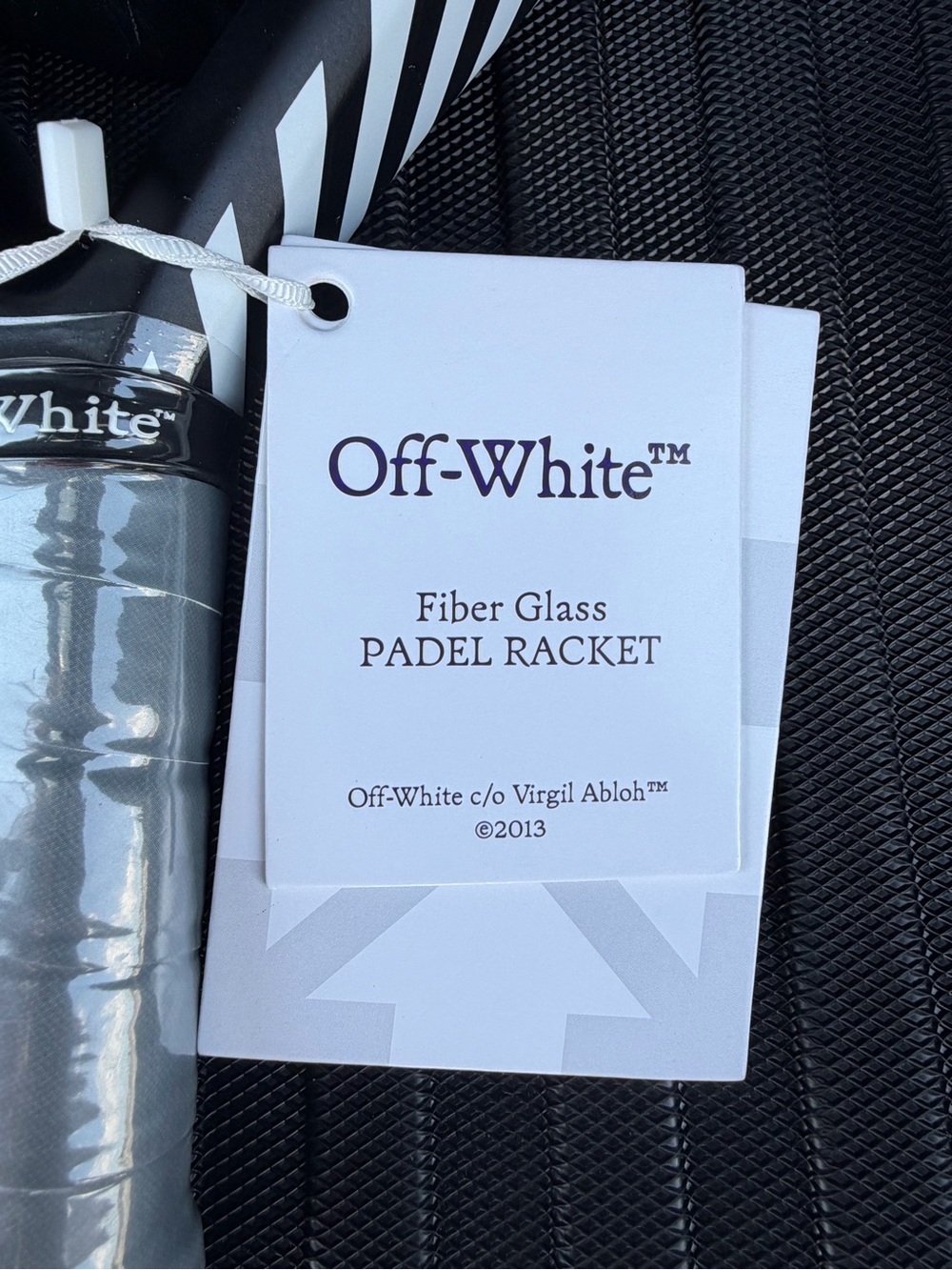 Off-White Black & White Padel Racket Set - Picture 4 of 6